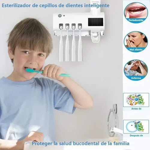 Soporte Esterilizador de Cepillos UV
