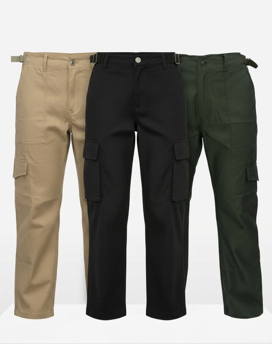 Pantalón Cargo Ajustable