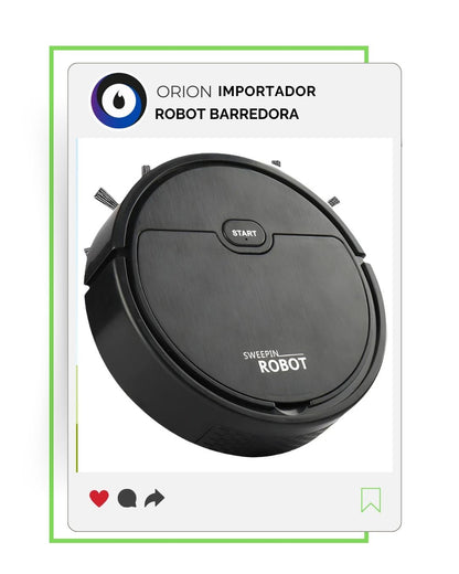 Robot Barredora Inteligente Recargable